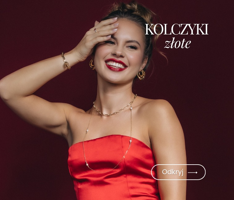 KOLCZYKI złote