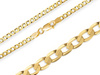 Złoty łańcuszek 585 Pancerka 2 mm długość 55 cm