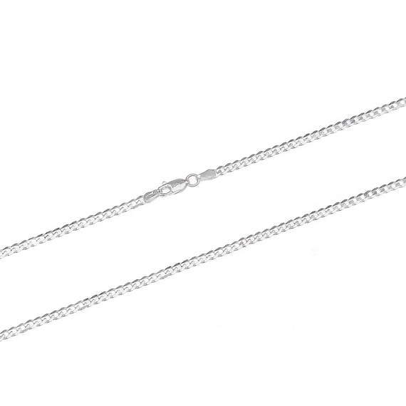 Srebrny łańcuszek 925 Pancerka 3 mm długość 45 cm