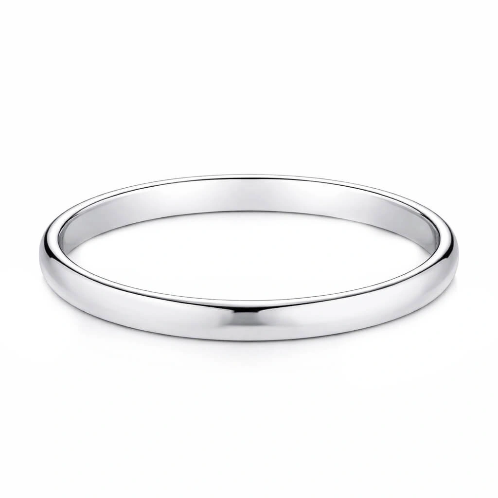 Srebrna bransoletka bangle 925 sztywna szeroka gładka elastyczna 3,8 mm