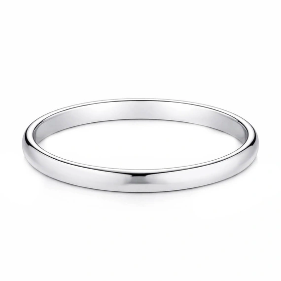 Srebrna bransoletka bangle 925 sztywna szeroka gładka elastyczna 3,8 mm