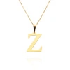 Złota zawieszka wisiorek 585 prosta literka Z wysokość 2 cm