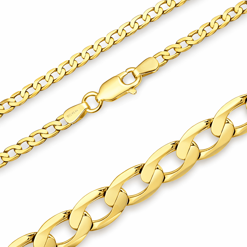 Złota bransoletka 585 pancerka pełna 1,5 mm długość 20 cm