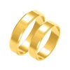 Obrączka ślubna męska: złoto 585, diamentowana, fazowana, 5 mm