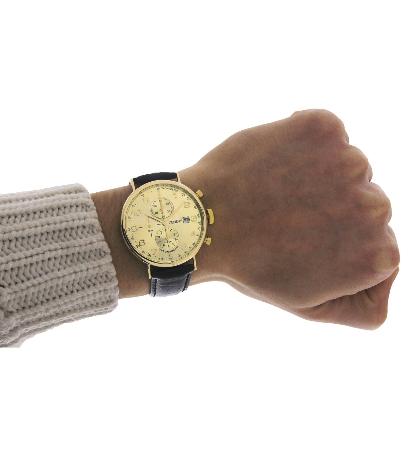Złoty zegarek męski Geneve 14K 585